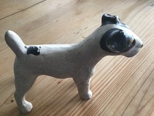 Vintage Fox Terrier Statue