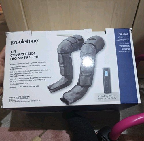 Brookstone air compression - air, leg