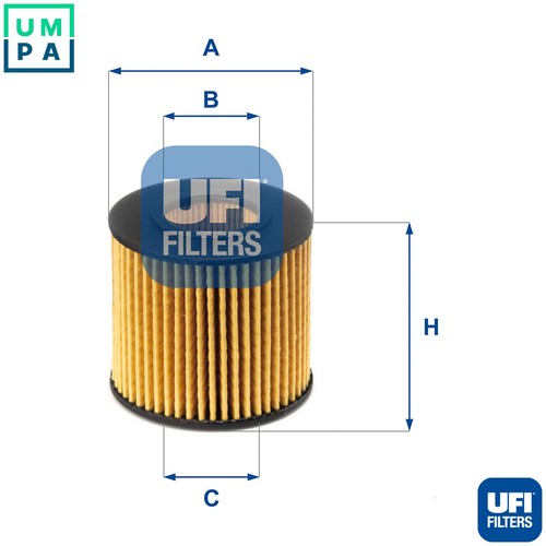 Oil filter 086 for - 25.086.00,