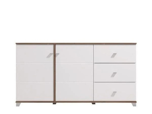 Merlot white gloss oak - gloss, &