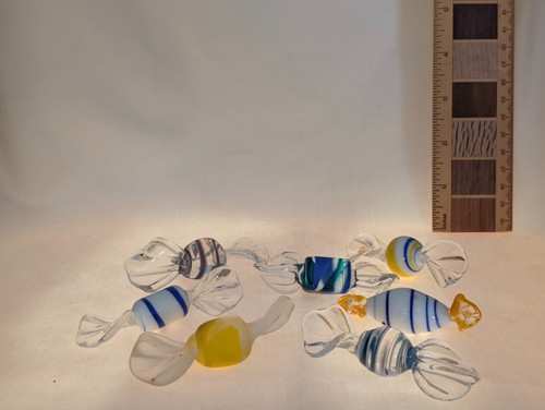 Vintage murano glass candy - 7,