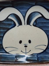 VTG Bunny rabbit sushi plate