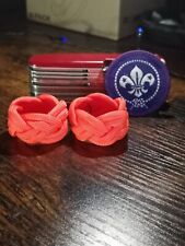 Paracord Scout Woggle Bright Orange