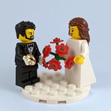 LEGO Bride & Groom with Beard