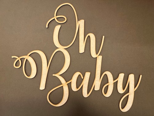 Wooden mdf baby - wooden,