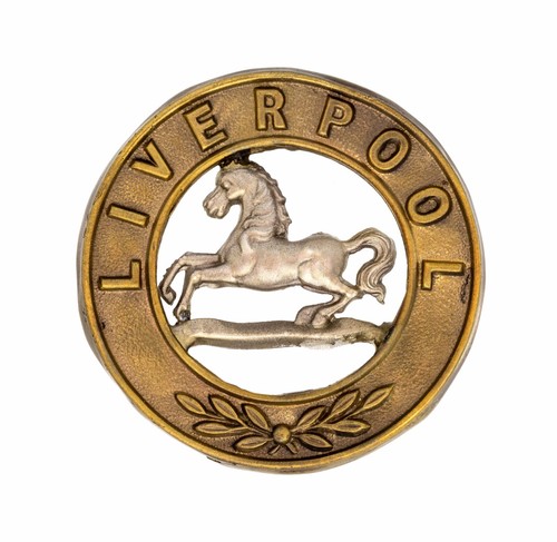 Liverpool helmet plate - liverpool,