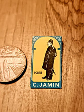 Vintage C. Jamin Police Man stick pin 1960s badge  (No pin)