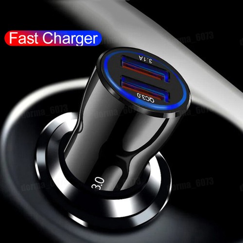 Dual usb car charger quick - car,