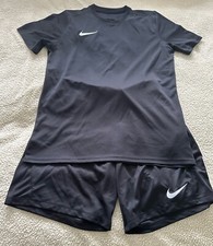 Men’s Nike Dri Fit Shorts & T Shirt Outfit Black Slim Fit Size Large