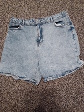 Ladies Denim Shorts Size 20
