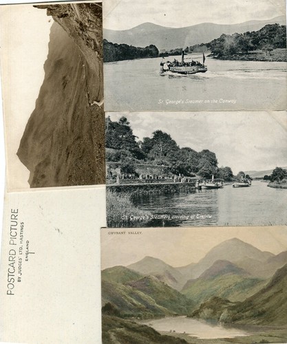 Wales vintage postcards - , (10)