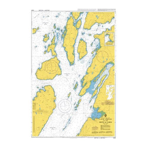 Admiralty chart 2326 loch - chart, 2326: