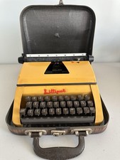 Lilliput Junior Typewriter Vintage 1970s In Case. Spares Repair Prop Untested