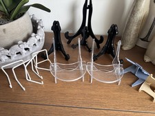 Display Plate Stands for Picture Frame Photo Plates Holder Racks 11 pieces