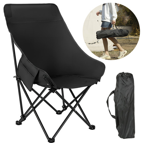 Folding camping chairs high - folding,