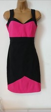 Jane Norman Dress Black & Pink