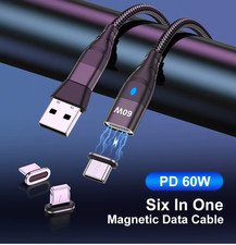 60W Magnetic Cable Fast
