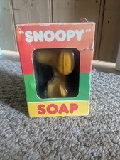 Vintage Snoopy Peanuts soap figurine