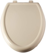 American Standard 5350110.021 Cadet 3 Elongated Slow Close Toilet Seat, Bone