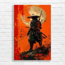 Samurai Warrior in Vibrant
