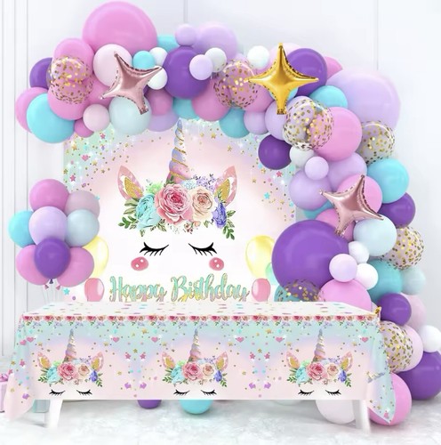 93pcs unicorn balloon garland - balloon,