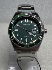 Citizen Eco Drive Mens Green
