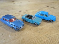 Majorette No.13 Citroen DS 21, Peugeot 304C & Renault 16 No. 221