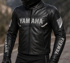New yamaha motorbike leather - yamaha,