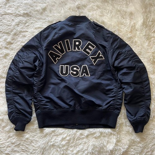 Avirex flight jacket navy - flight,