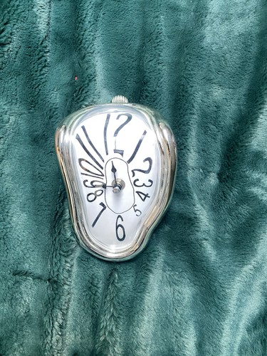 Melted clock retro style - retro,