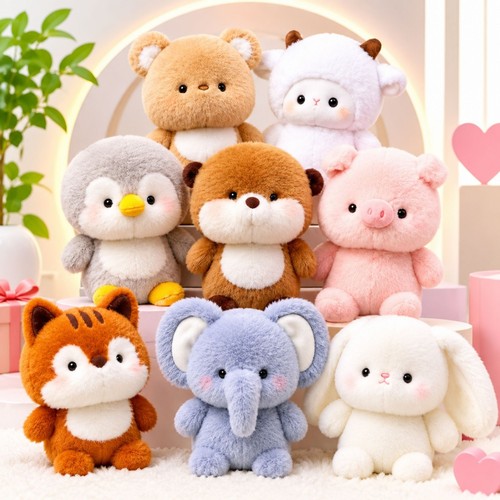 15cm kawaii animal plush - kawaii,