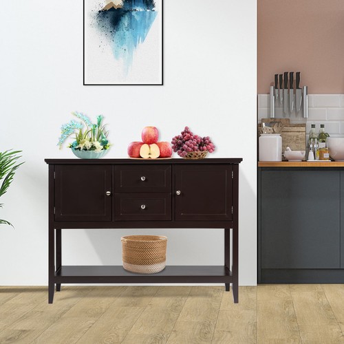 Wooden buffet table - buffet,