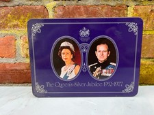 The Queens Silver Jubilee Tin