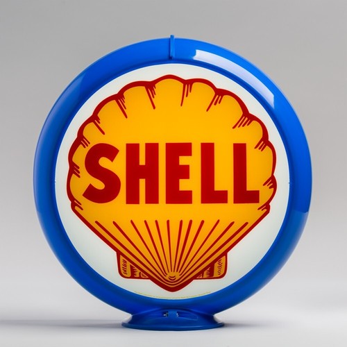Shell gas pump - gas, globe