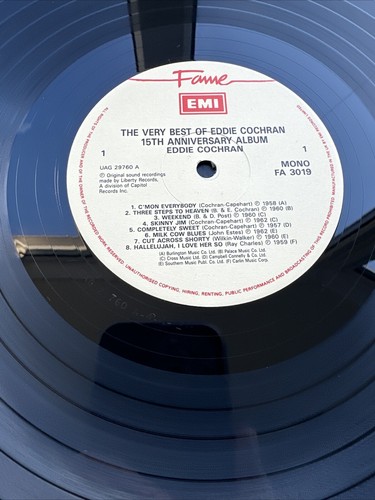 Eddie cochran the very - eddie,