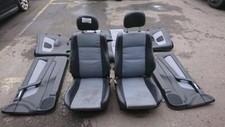 VAUXHALL ASTRA G MK4 CONVERTIBLE HALF LEATHER INTERIOR SEATS DOOR CARDS 1999-05