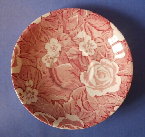 Burleigh victoria chintz red - chintz,