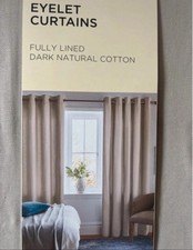 Natural Dark Lined Cotton
