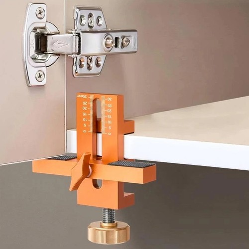 Cabinet door mount - cabinet, jig