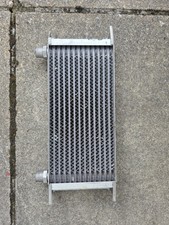 13 Row Universal Aluminum AN8 Engine Oil Cooler 3/4" UNF-16 silver