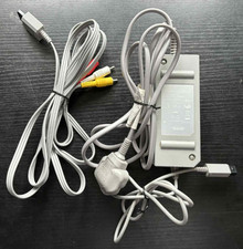 Official Nintendo Wii Power Supply & AV Lead Cable