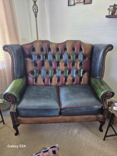 Chesterfield leather queen - chesterfield,