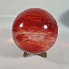 90mm Cherry Red Quartz 817g
