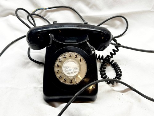 Vintage black gpo rotary - gpo,