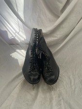 Vintage Leather Ice Skates