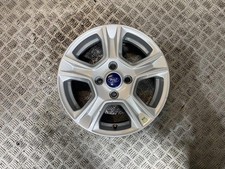 18-23 FORD TRANSIT COURIER 15 INCH 5 SPOKE 4 STUD ALLOY WHEEL 6.0JX15 *SCRATCHED