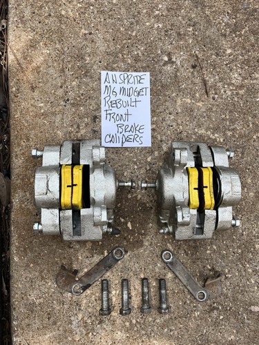 Midget rebuilt front brake - mg,