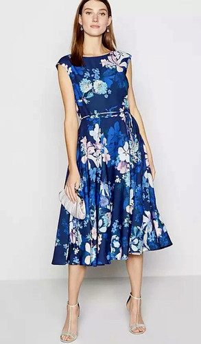 Jenny packham blue floral s - jenny,