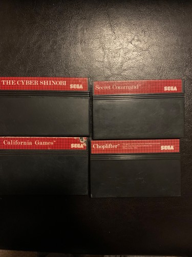 Sega master system games