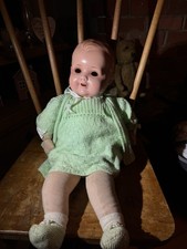 Vintage Cloth Body Doll With